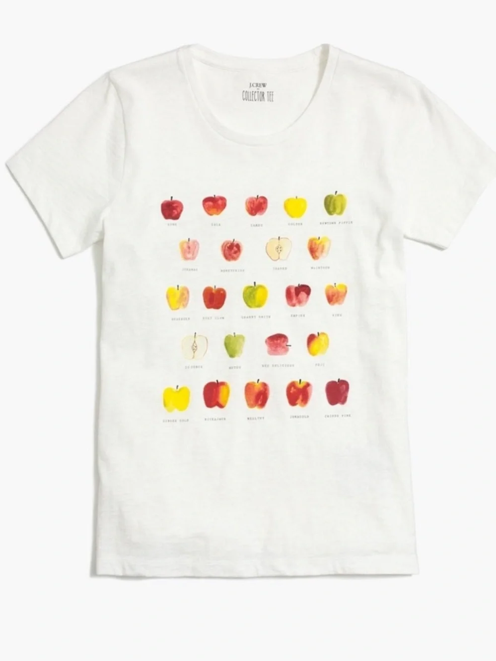 J.Crew collector apple tee